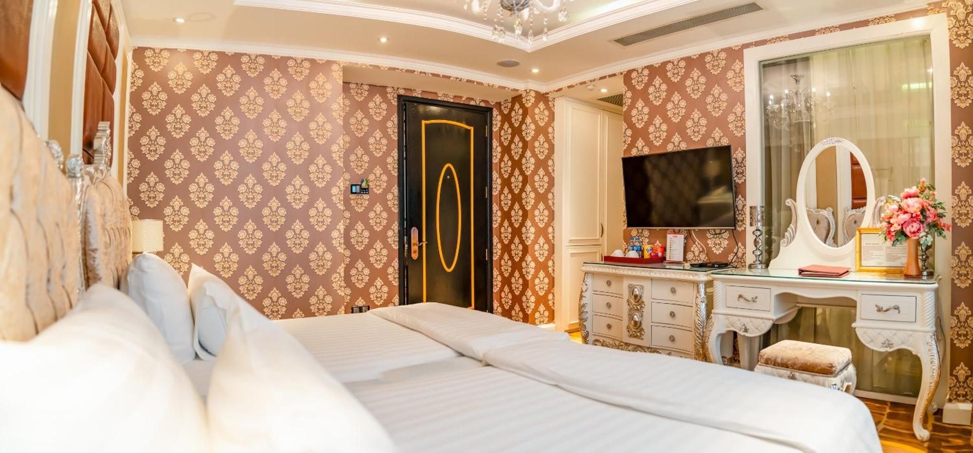 Hoang Trieu Hotel Ho Chi Minh-staden Exteriör bild